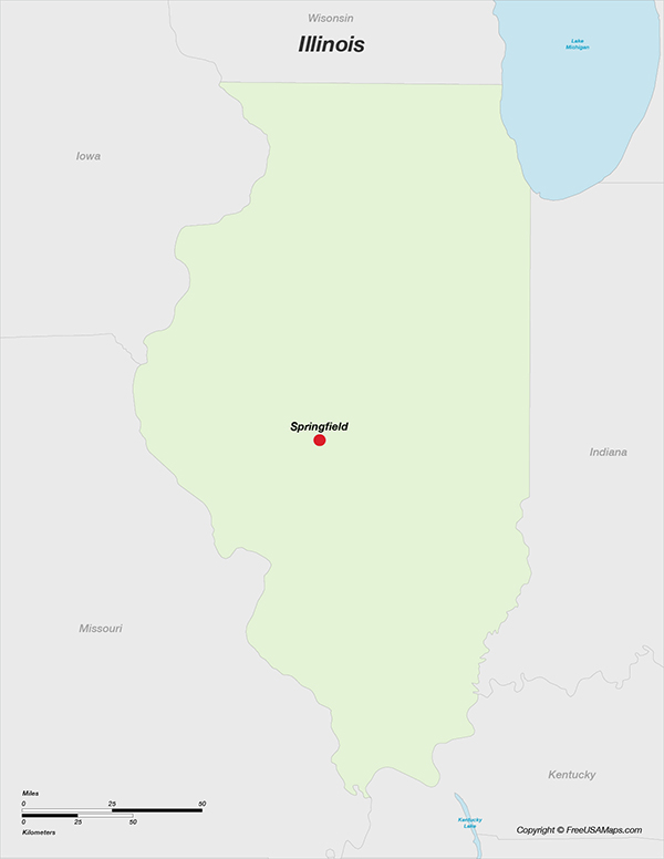 Illinois with Capital