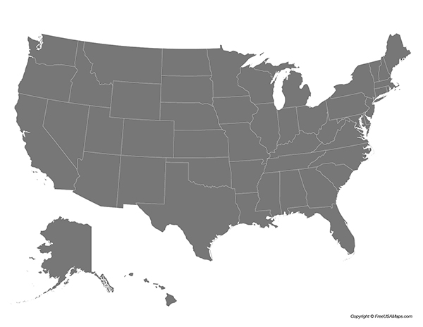 United States with States